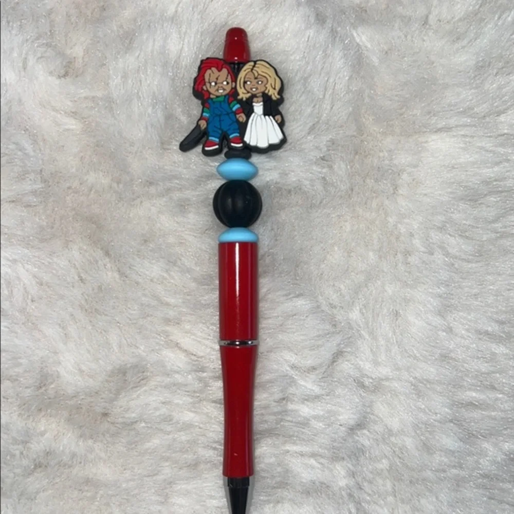 Chucky and Tiffany Red Pen